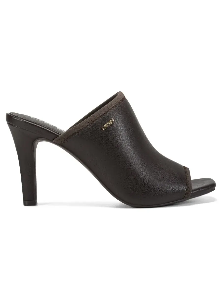 Босоножки-мюли DKNY Bryant Slip-On Dress Sandals — изображение 2 из 5, коричневый