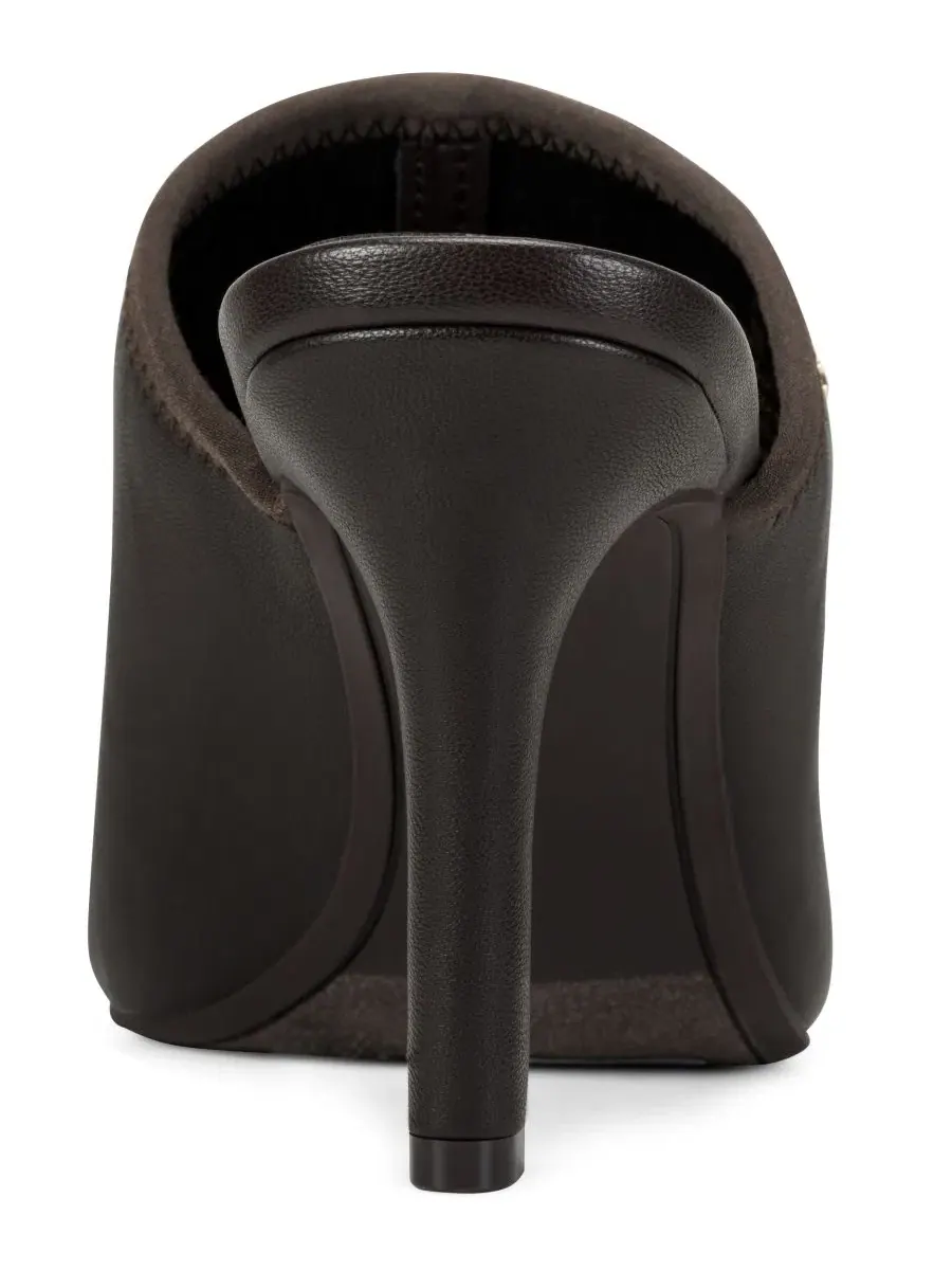 Босоножки-мюли DKNY Bryant Slip-On Dress Sandals — изображение 3 из 5, коричневый
