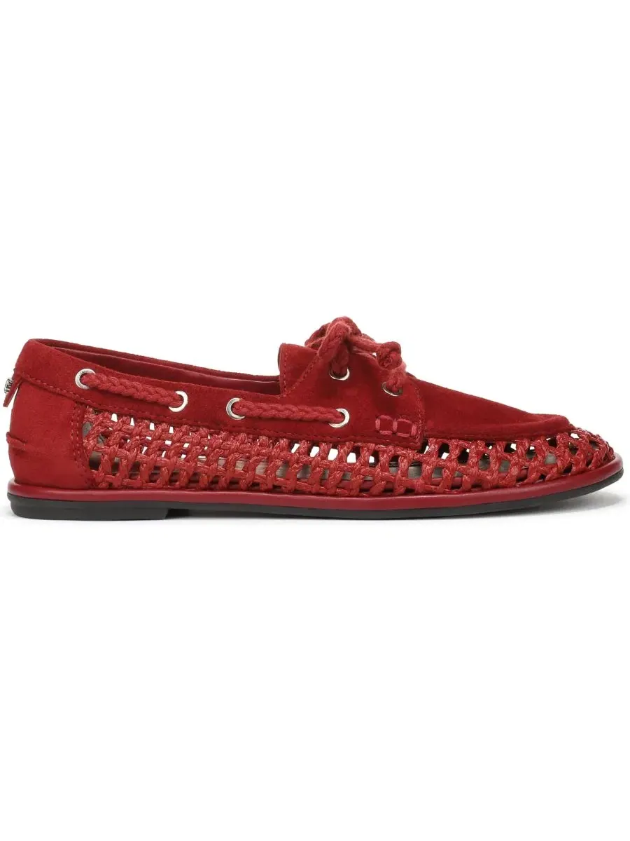 Лоферы Bria Moccasin с круглым носком Sam Edelman — изображение 2 из 5, красный