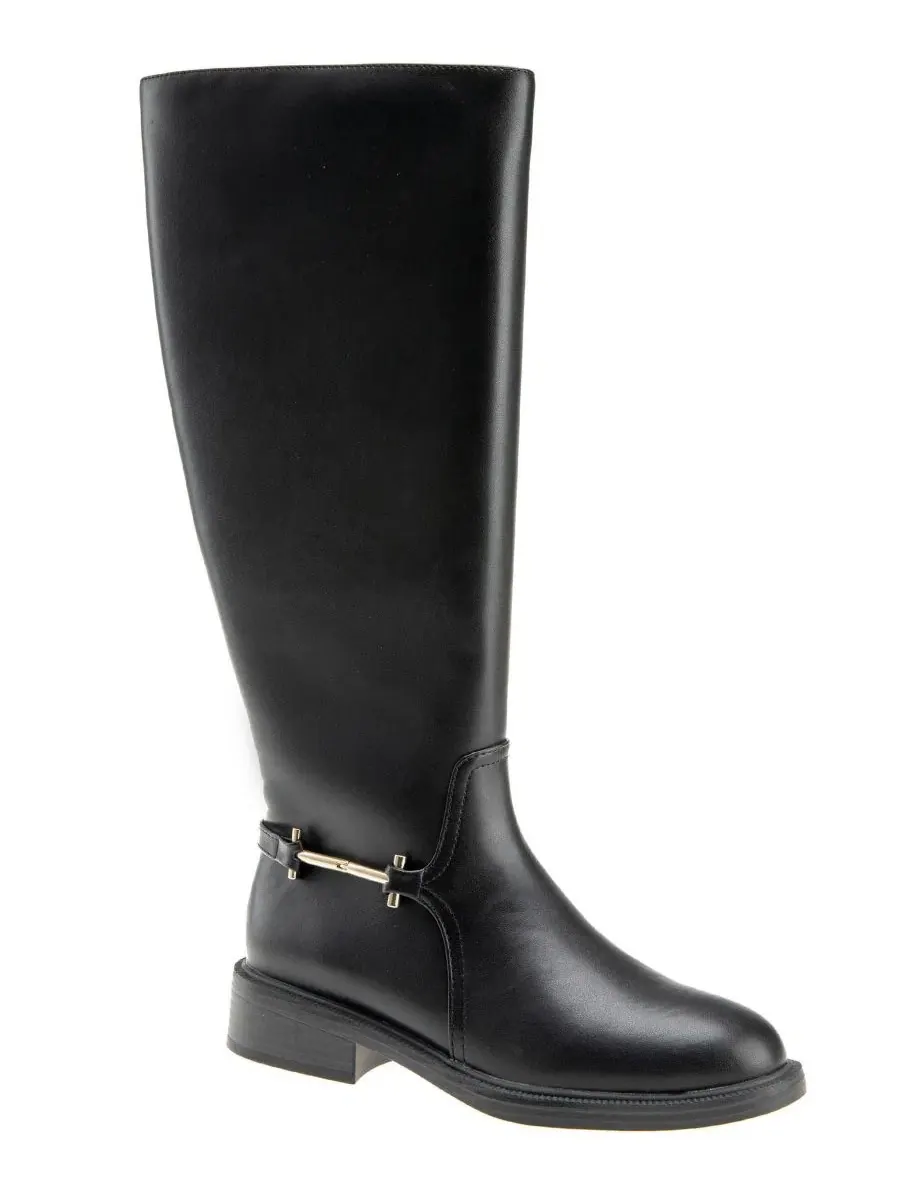 Женские сапоги-казаки Lukas Riding Boot BCBGeneration — черный