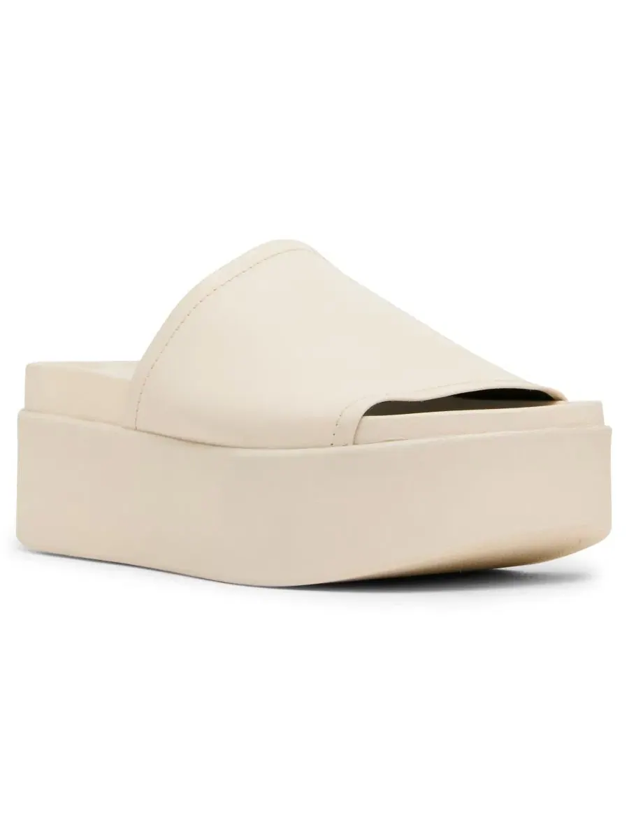 Сандалии-слайды на платформе Arwen Steve Madden — изображение 1 из 6, кость