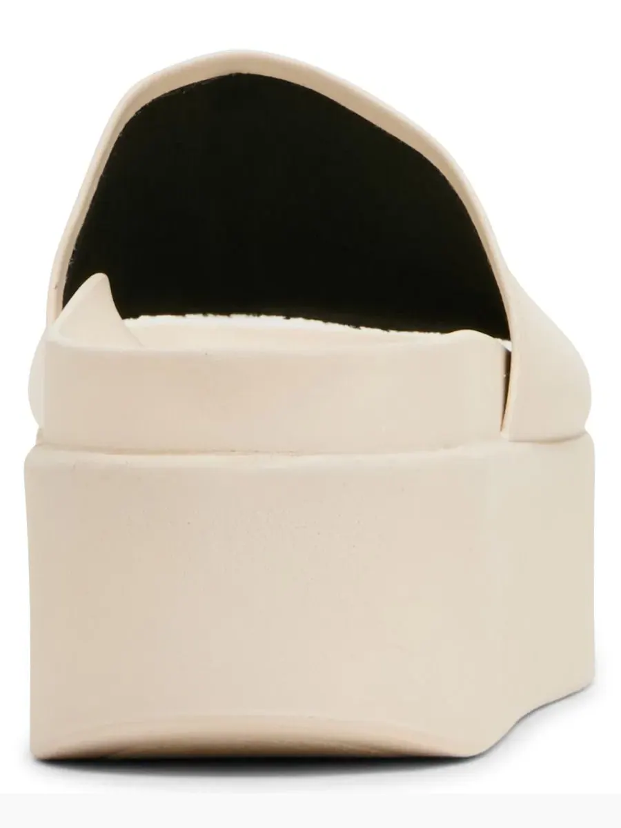 Сандалии-слайды на платформе Arwen Steve Madden — изображение 3 из 6, кость