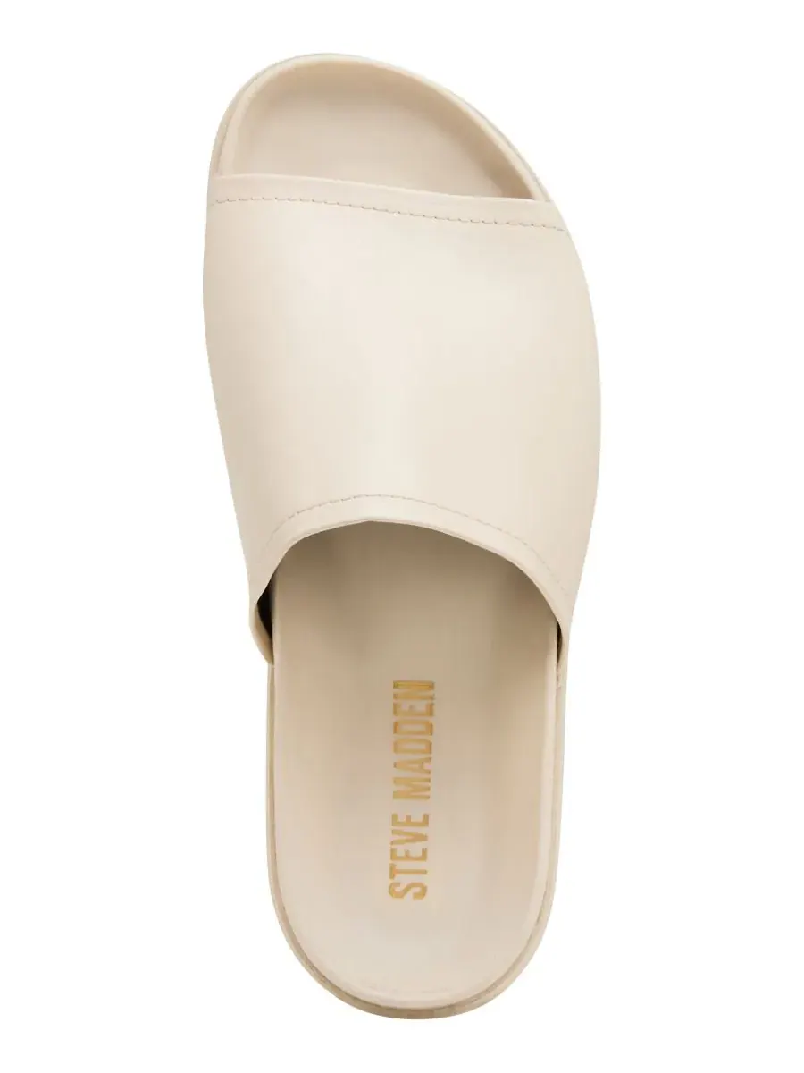 Сандалии-слайды на платформе Arwen Steve Madden — изображение 4 из 6, кость
