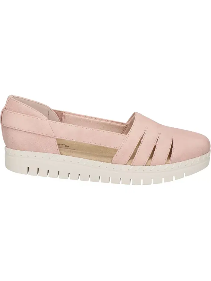 Женские удобные слипоны Bugsy Comfort Easy Street — изображение 3 из 7, пудровый розовый