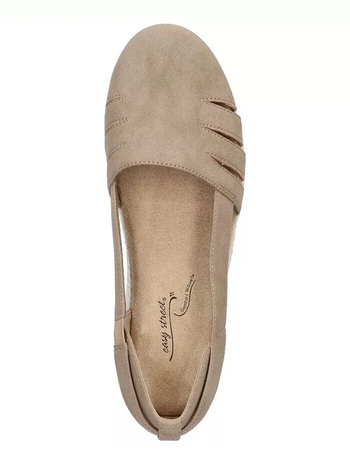 Женские туфли-лодочки Bugsy Comfort Slip-on Easy Street — изображение 7 из 7, прозрачный