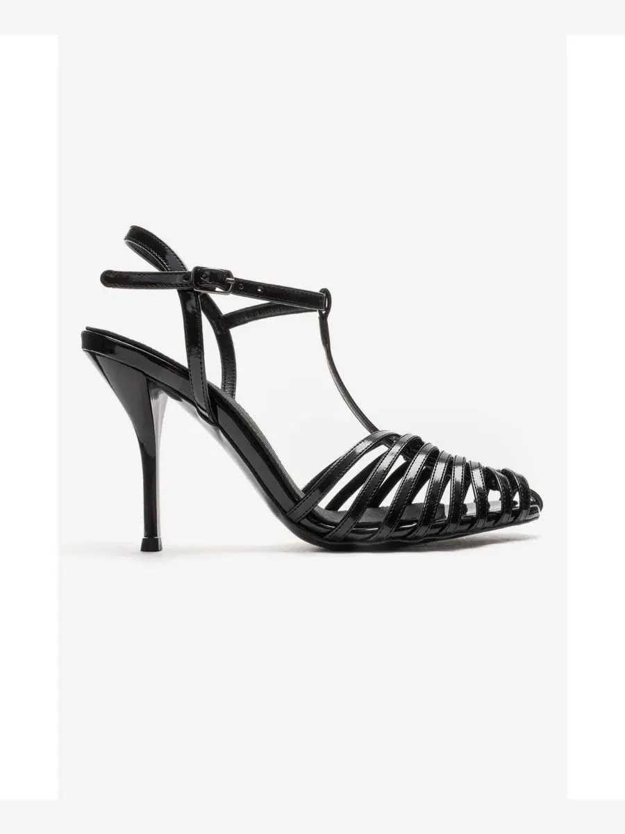 Туфли-стилетто T-образным ремешком, модель Pasion Stiletto Pump Prologue Shoes — изображение 2 из 4, черный