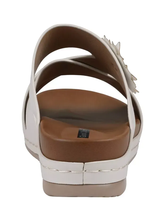 Женские босоножки Nessie Flower на платформе GC Shoes — изображение 3 из 5, белый
