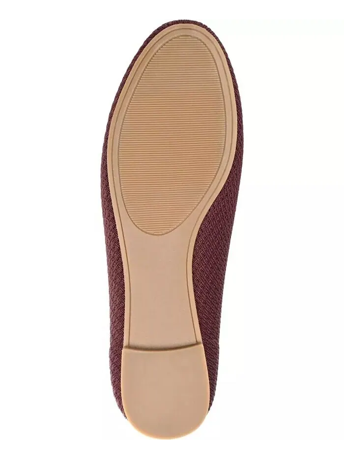 Женские балетки Maryann Knit Round Toe Journee Collection — изображение 5 из 7, сирень