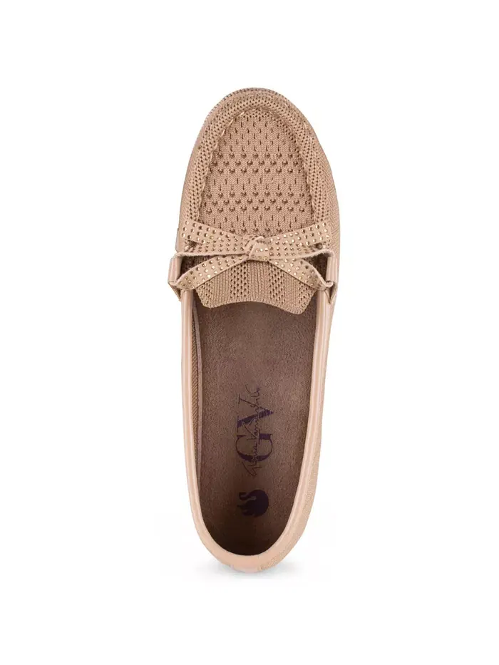 Женские лоферы Kelly Slip-On Gloria Vanderbilt — изображение 3 из 5, бежевый/бежевый