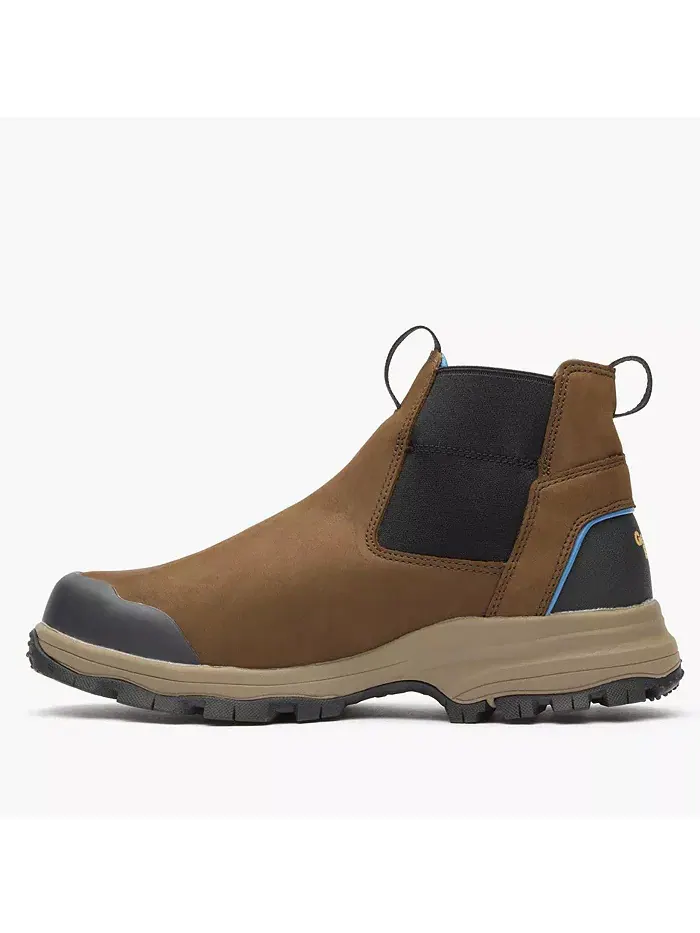 Мужские водонепроницаемые рабочие ботинки «Челси» «Ромео» от Blue Collar GEORGIA BOOT — изображение 5 из 6, коричневый