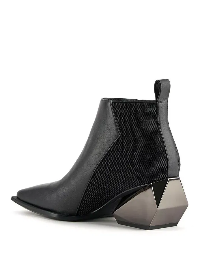 Женские ботинки Ricky Mid United Nude — изображение 3 из 6, черный