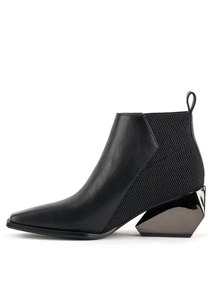 Женские ботинки Ricky Mid United Nude — изображение 4 из 6, черный