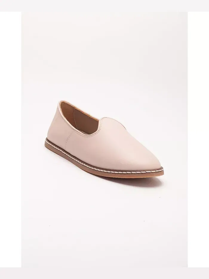 Туфли на плоской подошве (женские) Epilogue Shoes — бежевый