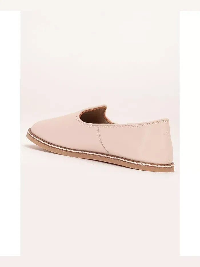 Туфли на плоской подошве (женские) Epilogue Shoes — изображение 2 из 6, бежевый/бежевый