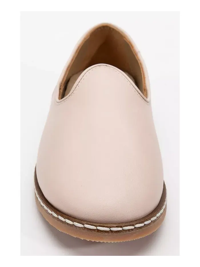 Туфли на плоской подошве (женские) Epilogue Shoes — изображение 6 из 6, бежевый/бежевый