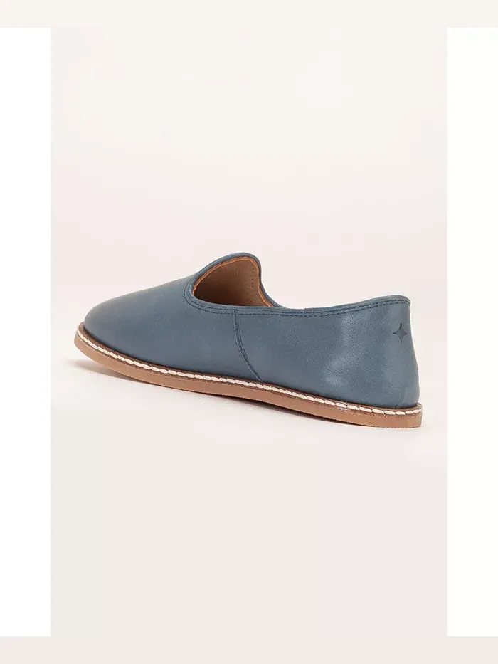Туфли на плоской подошве (женские) Epilogue Shoes — изображение 4 из 6, синий