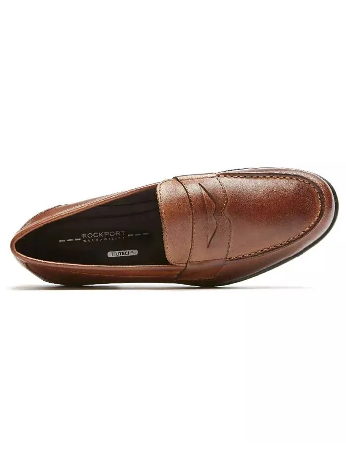 Мужские классические пенни-лоферы Rockport — изображение 4 из 9, коричневый