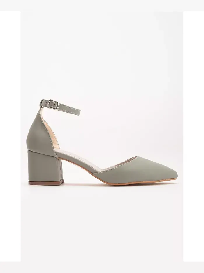 Туфли Miranda на низком каблуке с жемчугом Forever & Always Shoes — изображение 3 из 7, зеленый