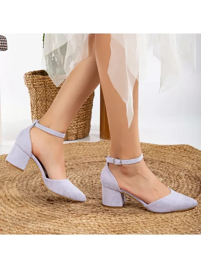 Туфли Miranda на низком каблуке с жемчугом Forever & Always Shoes — изображение 9 из 9