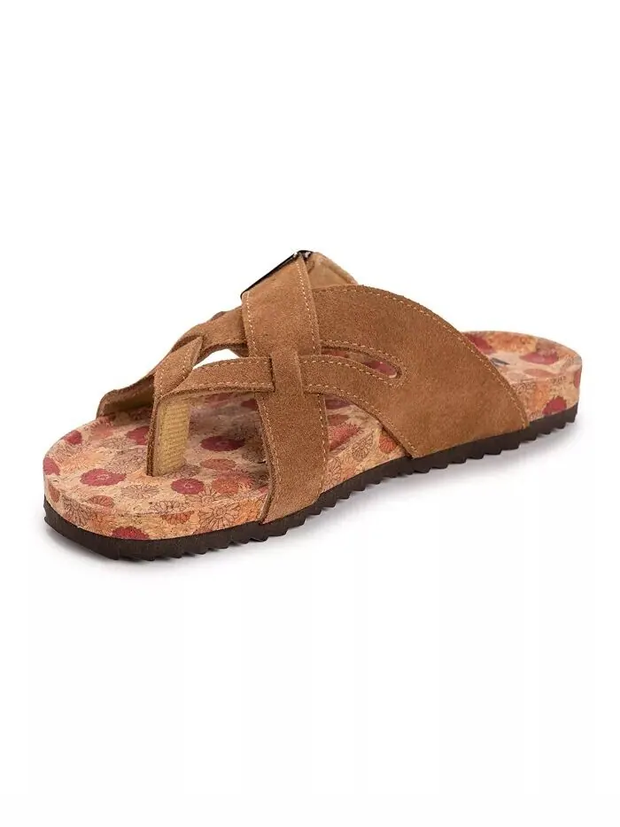 Женские сандалии Tanner Terra Turf MUK LUKS — изображение 3 из 6, коричневый