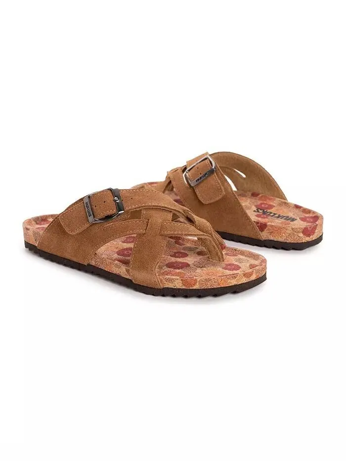 Женские сандалии Tanner Terra Turf MUK LUKS — изображение 5 из 6, коричневый
