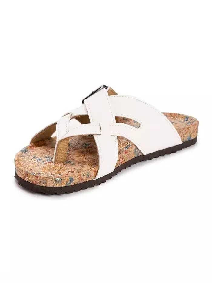 Женские сандалии Tanner Terra Turf MUK LUKS — изображение 3 из 6, белый