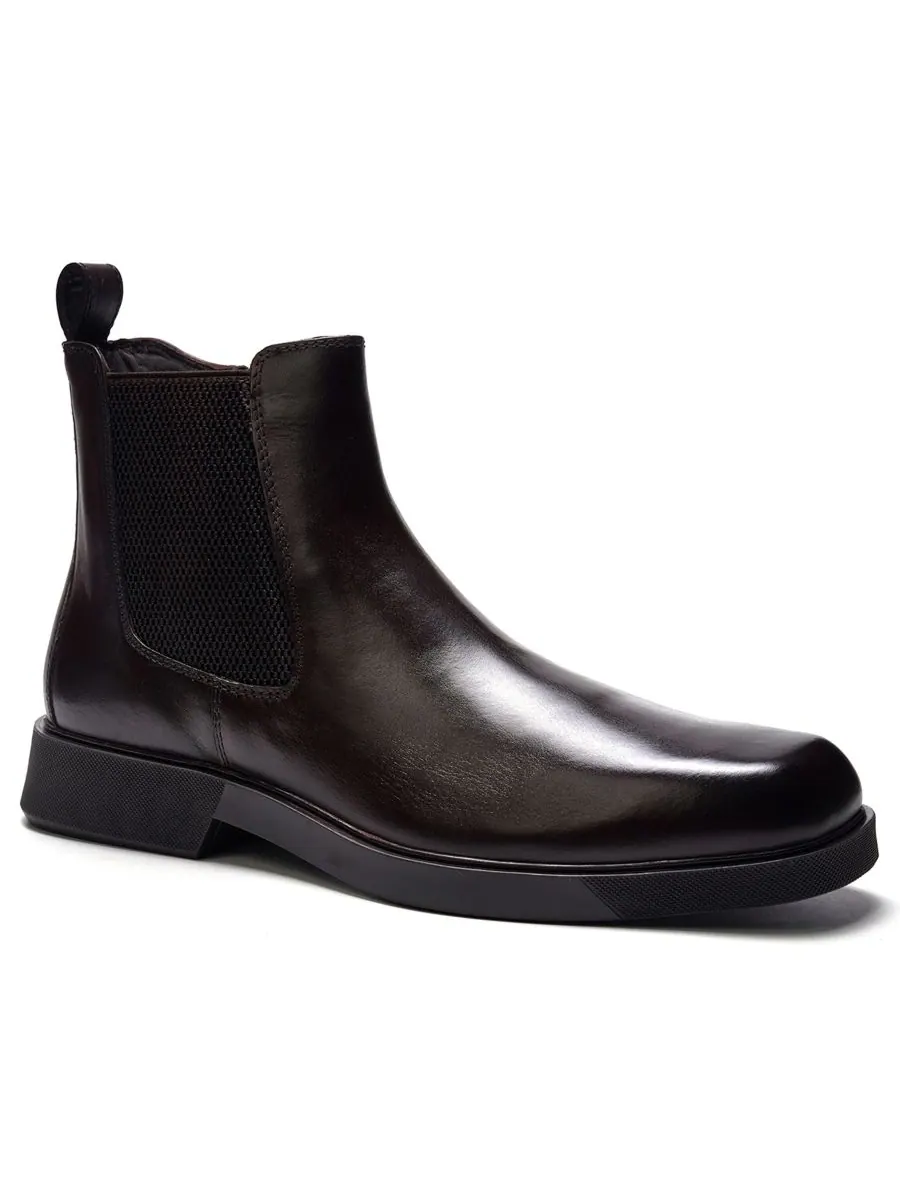 Мужские ботинки Lenox Slip-On Chelsea Boots A Veer — изображение 1 из 6, коричневый