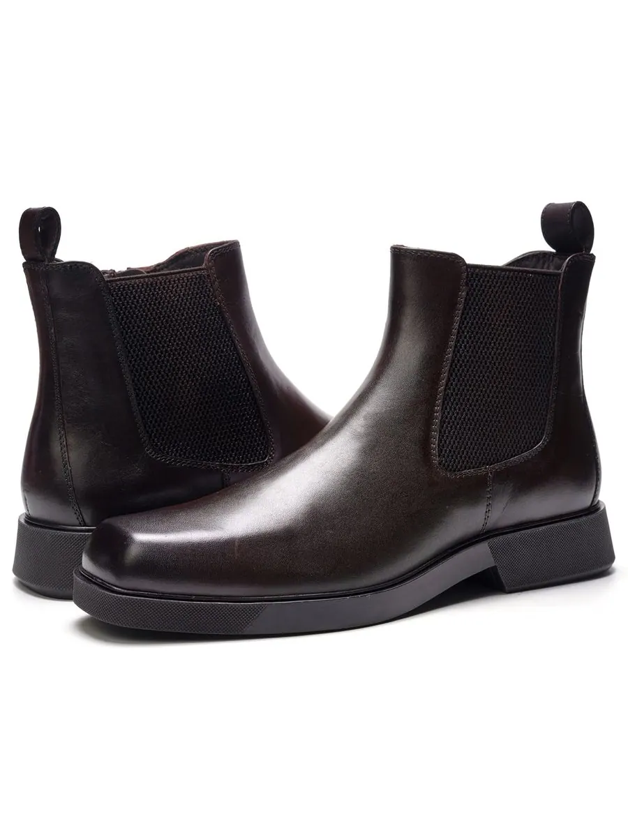 Мужские ботинки Lenox Slip-On Chelsea Boots A Veer — изображение 6 из 6, коричневый