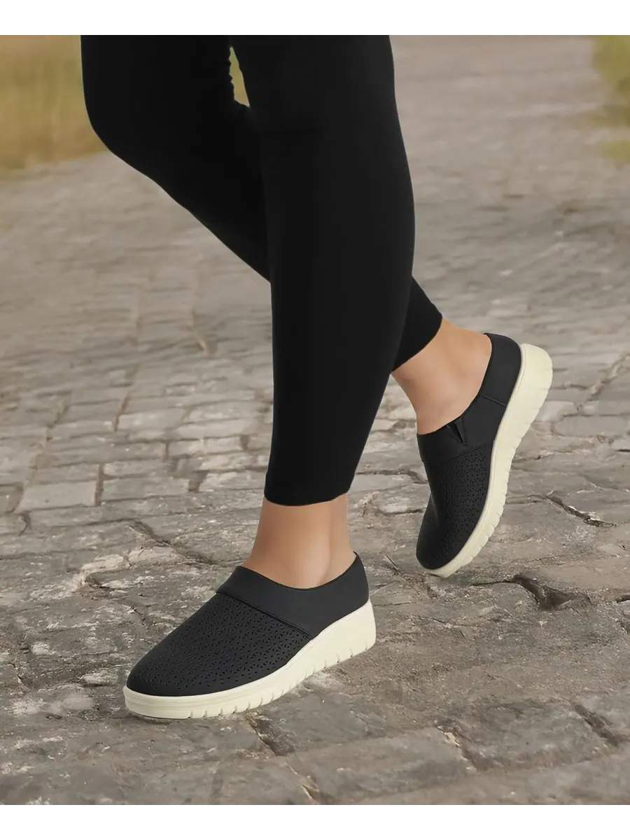 Женские кроссовки-мюли Aretha Comfort Easy Street — изображение 8 из 8, черный
