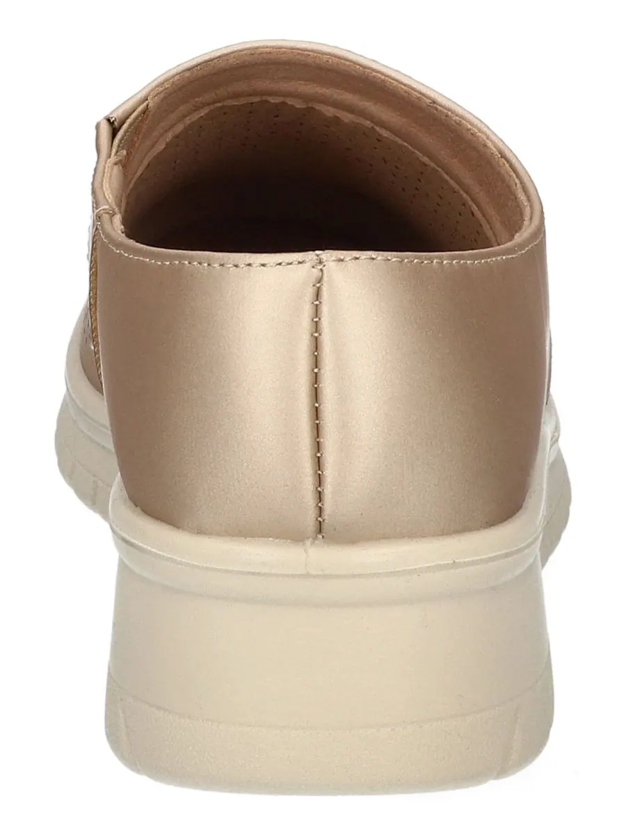 Женские кроссовки-мюли Aretha Comfort Easy Street — изображение 3 из 7, золото
