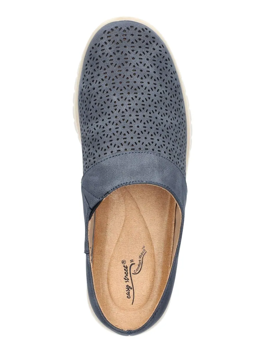 Женские кроссовки-мюли Aretha Comfort Easy Street — изображение 4 из 7, темно-синий