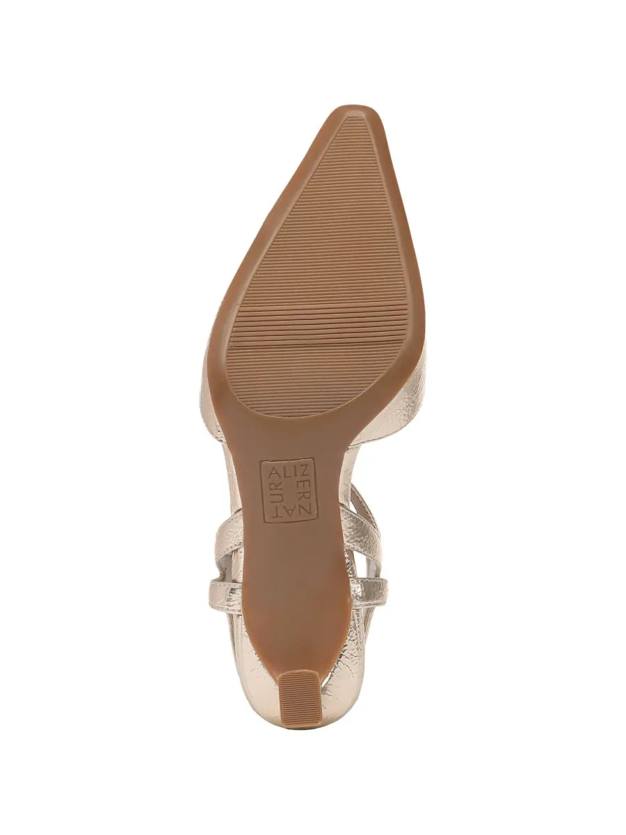 Женские туфли-лодочки Torin с ремешками на пятке Naturalizer, Champagne Faux Leather — изображение 5 из 5