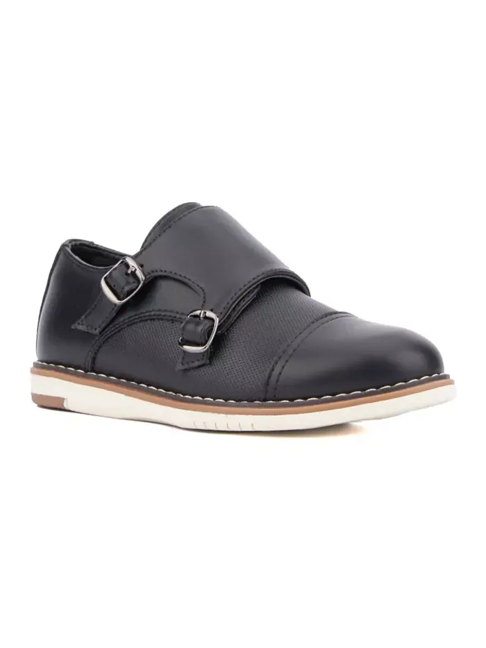 Маленькие мальчики Юношеские туфли Michael Dress Casual Monk Strap XRAY