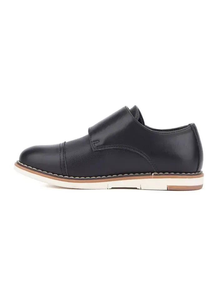 Маленькие мальчики Юношеские туфли Michael Dress Casual Monk Strap XRAY — изображение 2 из 7, черный