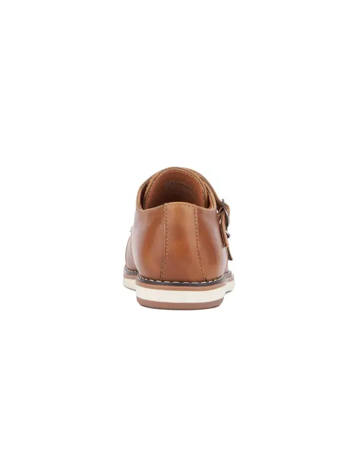 Маленькие мальчики Юношеские туфли Michael Dress Casual Monk Strap XRAY — изображение 5 из 7, коричневый