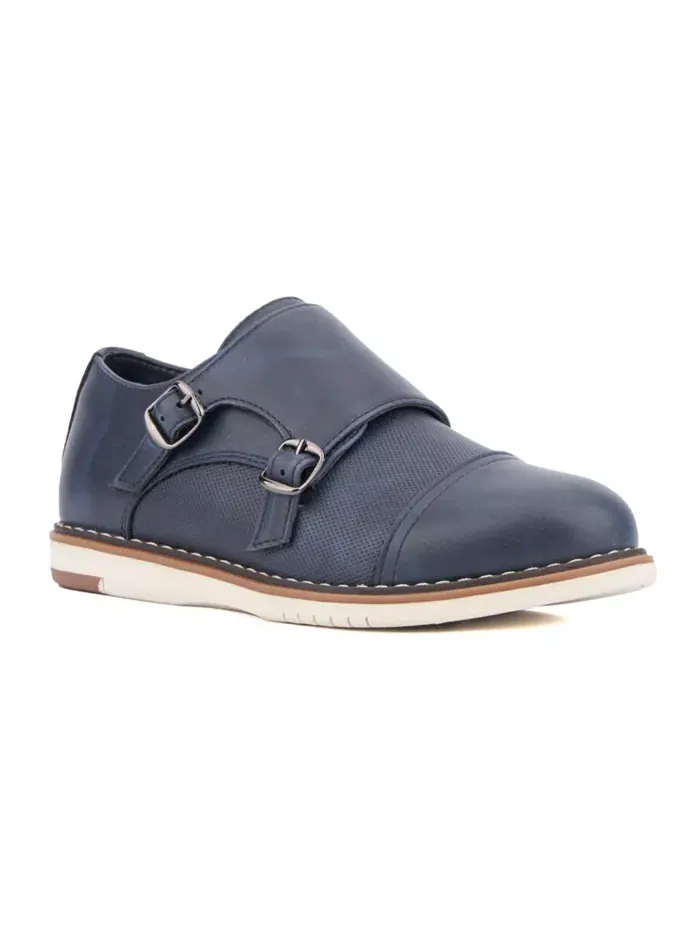 Маленькие мальчики Юношеские туфли Michael Dress Casual Monk Strap XRAY