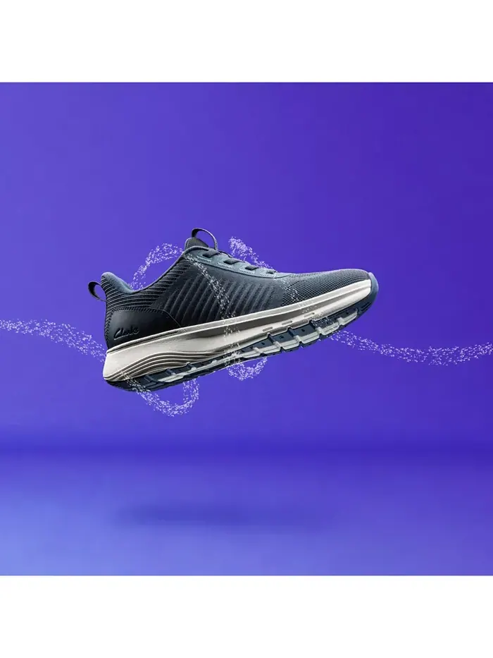 Кроссовки мужские Clarks Motion Trek LT, повседневные — изображение 3 из 17, синий