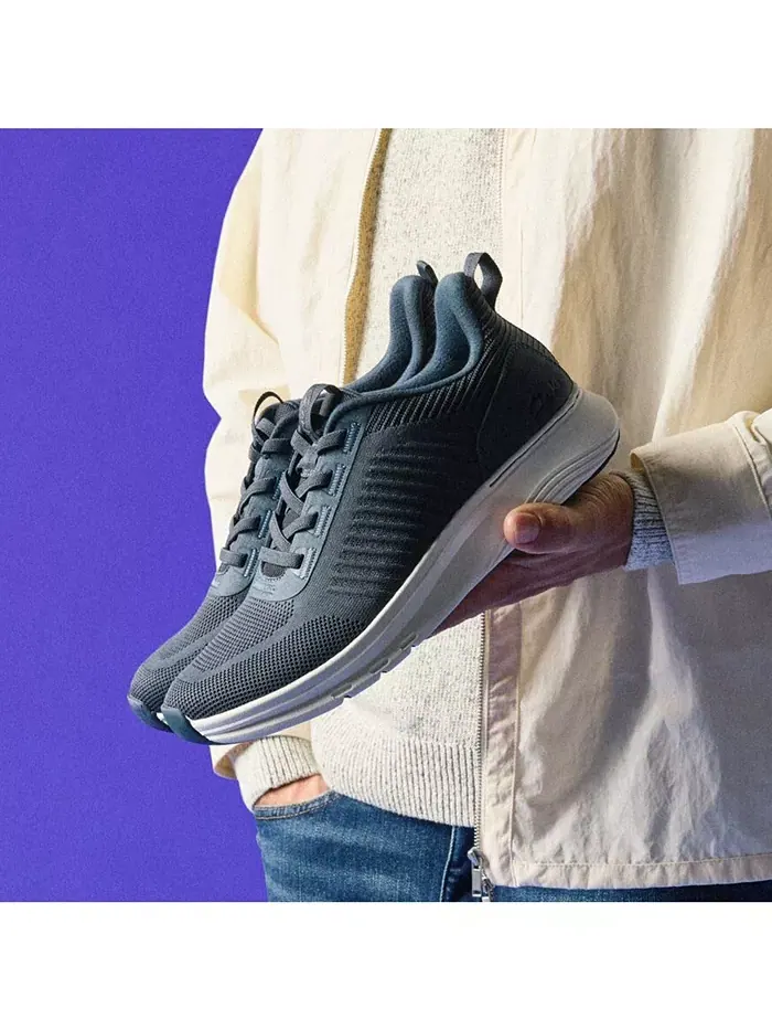 Кроссовки мужские Clarks Motion Trek LT, повседневные — изображение 7 из 17, синий