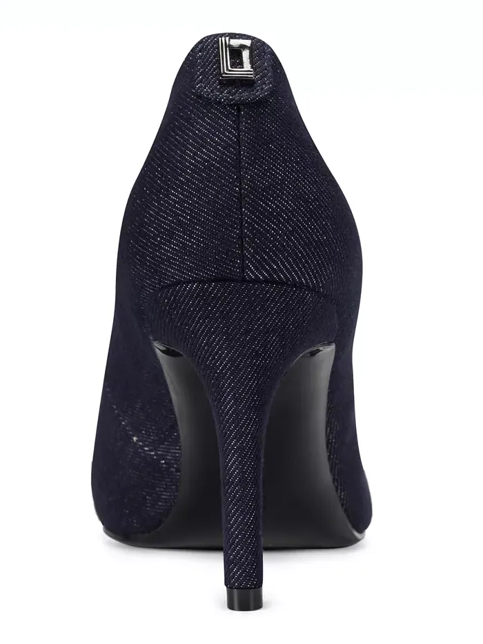 Женские туфли-лодочки Royale Stiletto Karl Lagerfeld Paris — изображение 3 из 5, синий