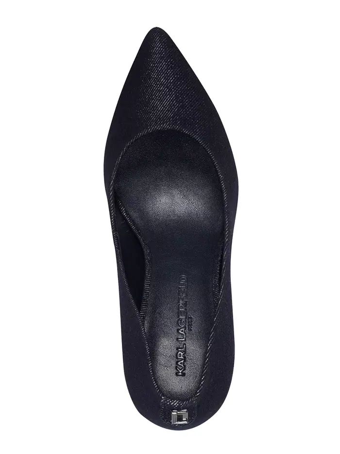 Женские туфли-лодочки Royale Stiletto Karl Lagerfeld Paris — изображение 4 из 5, синий