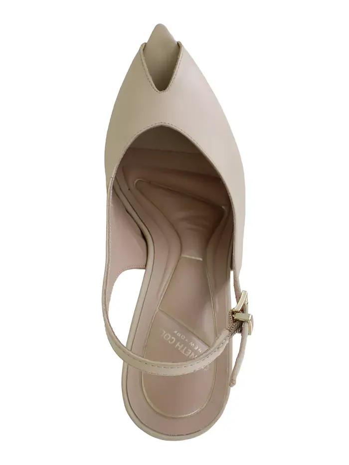 Женские сланцы Priya Slingback Туфли Kenneth Cole New York — изображение 4 из 7, бежевый/бежевый