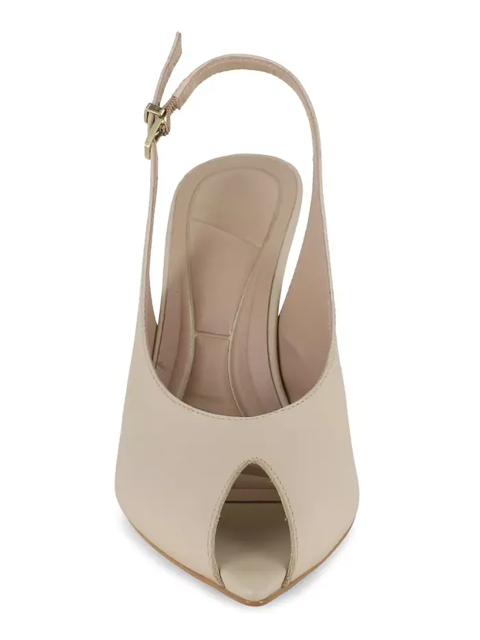 Женские сланцы Priya Slingback Туфли Kenneth Cole New York — изображение 6 из 7, бежевый/бежевый