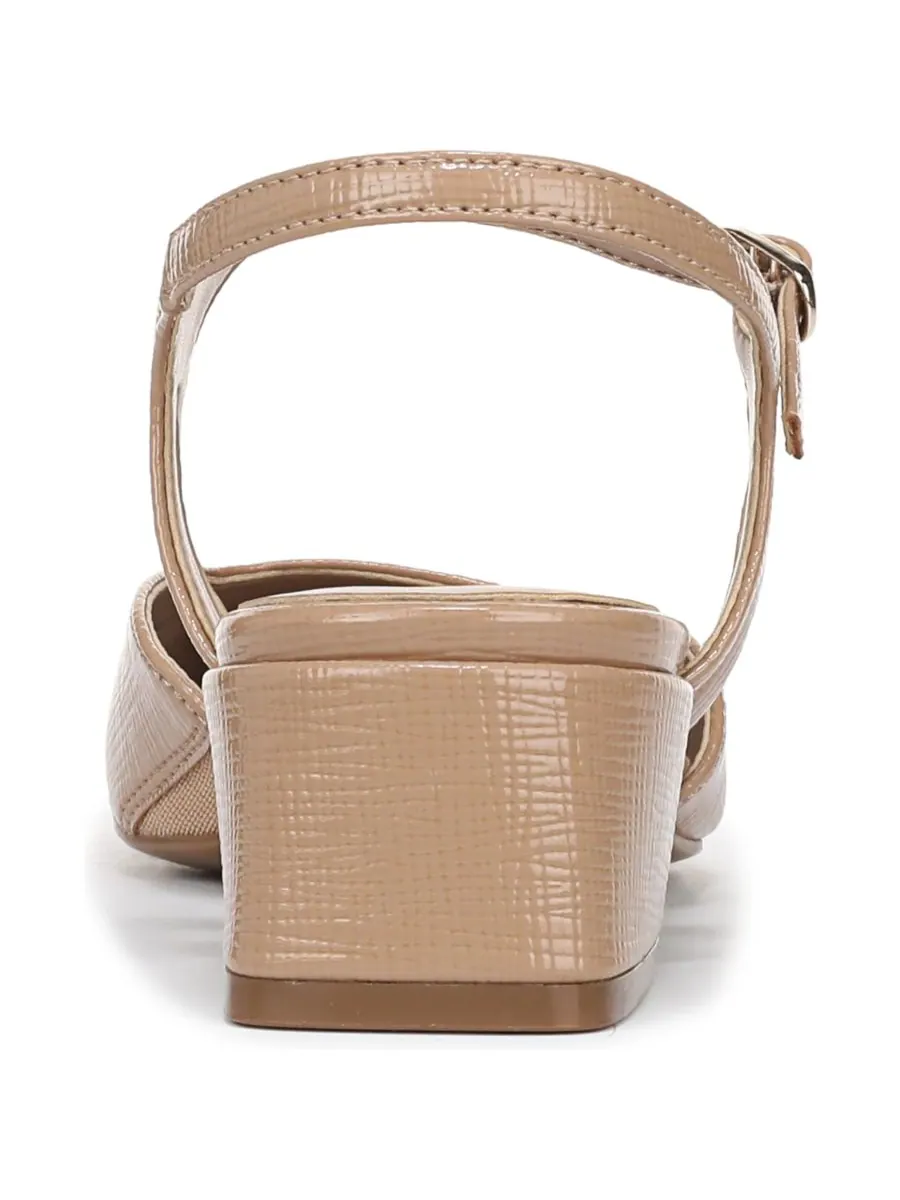 Женские туфли-лодочки Hattie с ремешками Naturalizer, Crème Brûlée Faux Leather — изображение 3 из 5