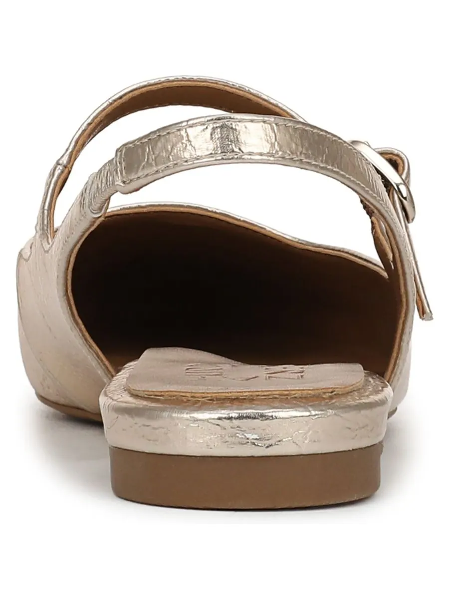 Женские балетки Anikka Mary Jane Naturalizer, Champagne Faux Leather — изображение 3 из 5