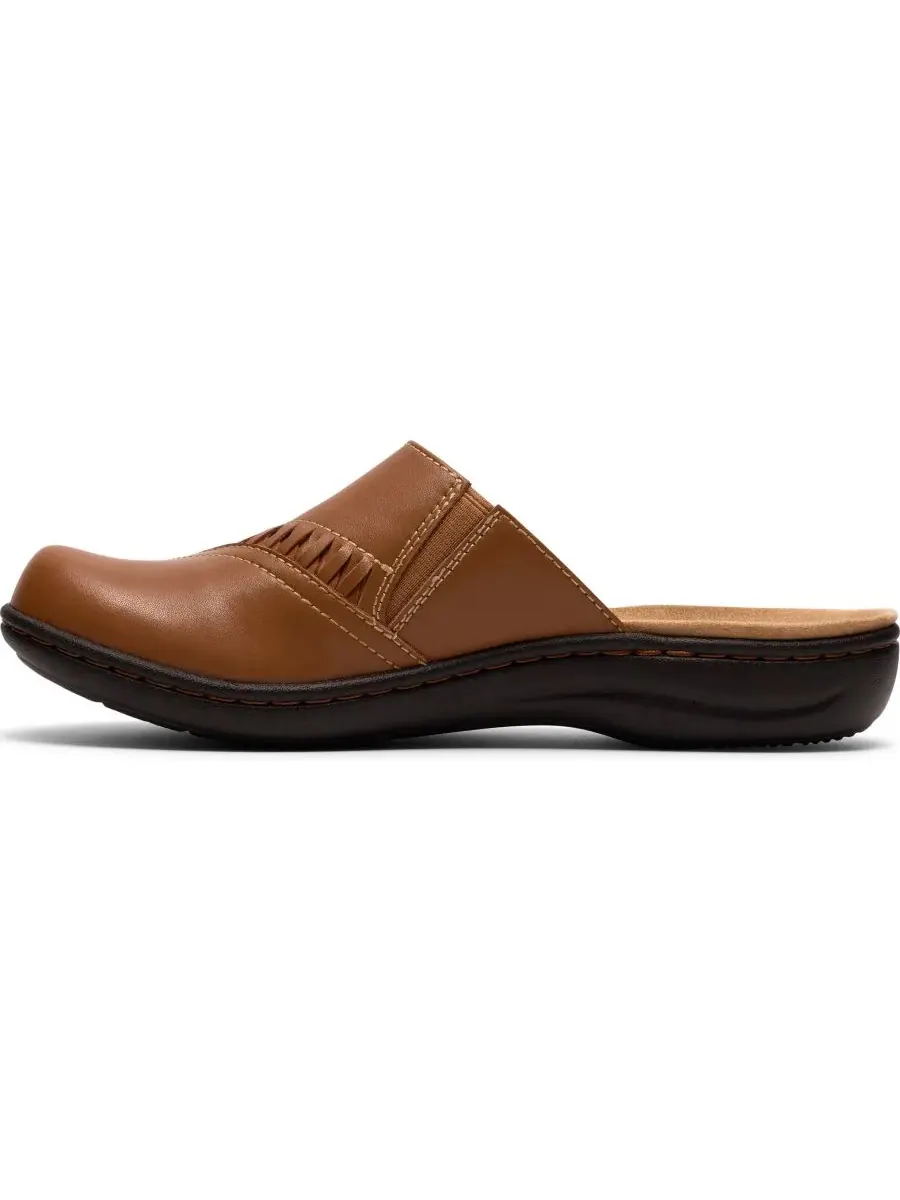 Мюли женские Clarks Laurieann Lux, без шнурков, кожаные — изображение 6 из 6, бежевый