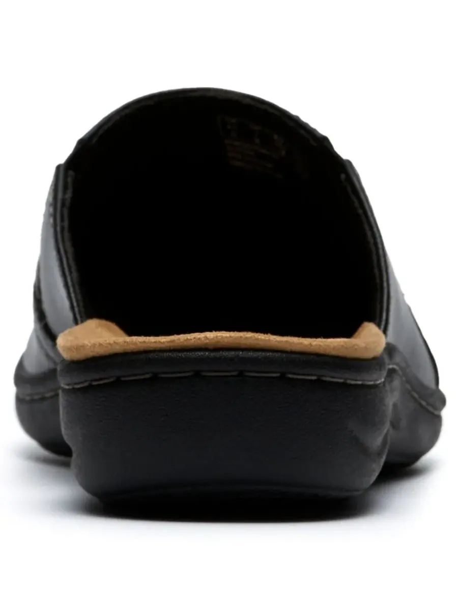 Мюли женские Clarks Laurieann Lux, без шнурков, кожаные — изображение 3 из 6, черный