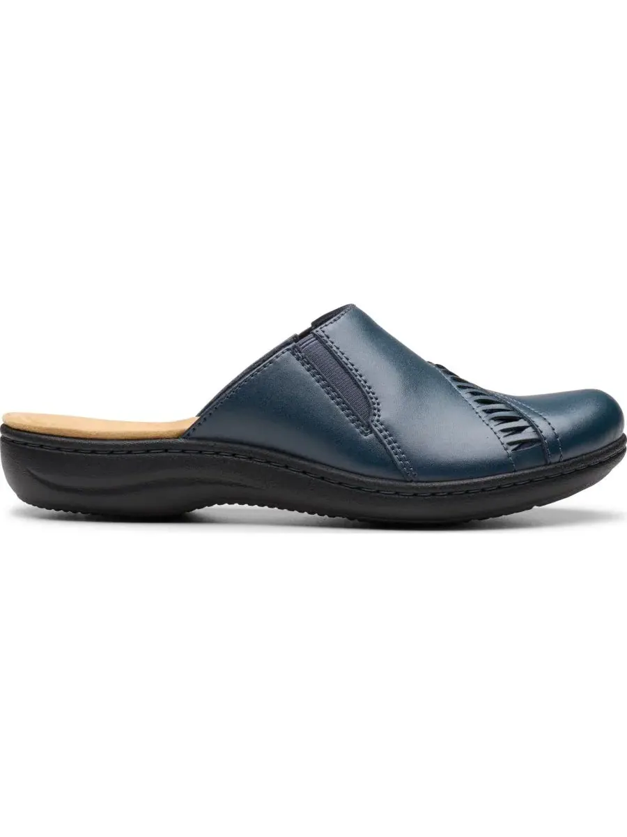 Мюли женские Clarks Laurieann Lux, без шнурков — изображение 2 из 6, темно-синий