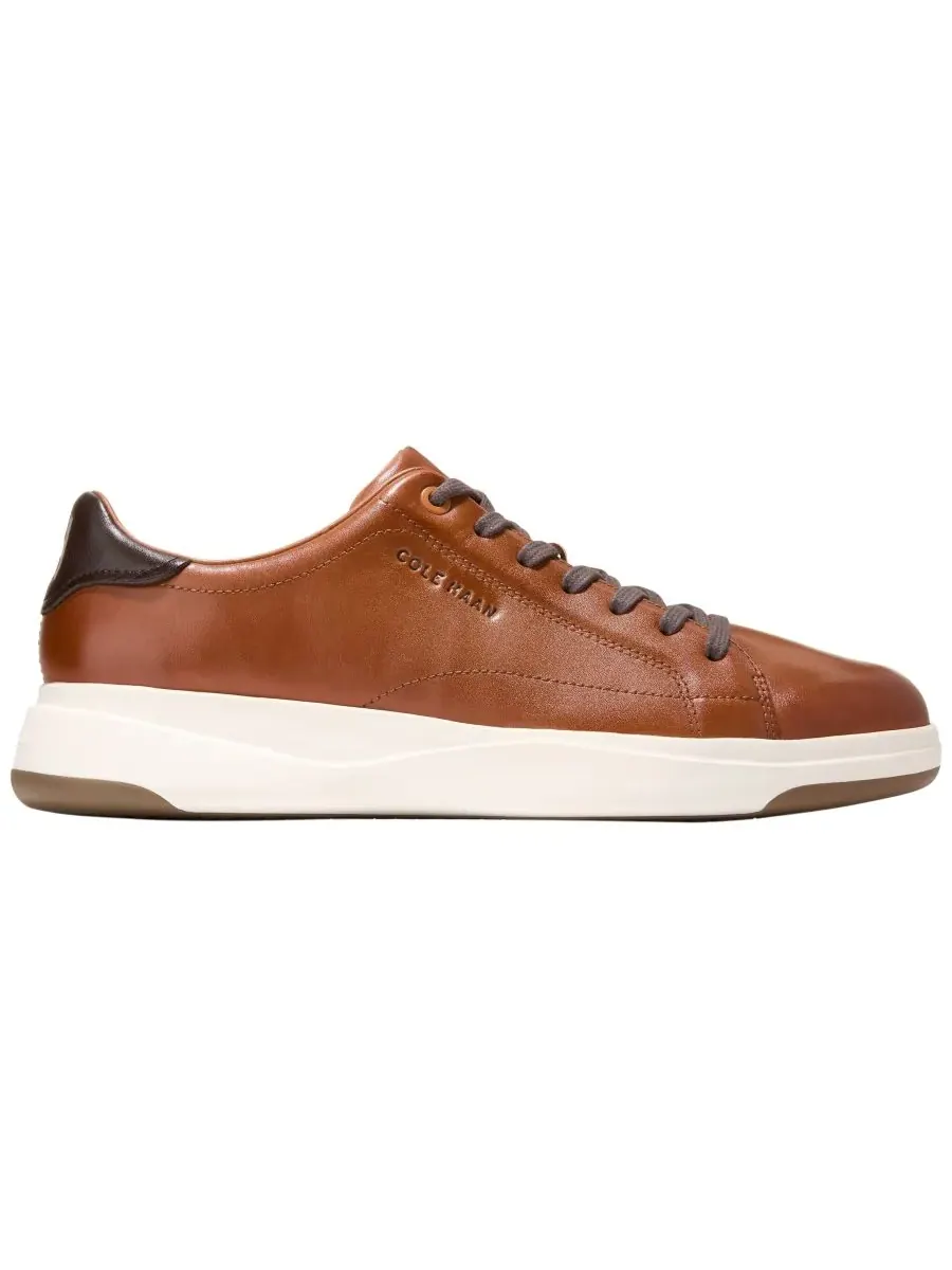 Мужские теннисные кроссовки GrandPro на шнуровке 2.0 Cole Haan — изображение 2 из 10, бежевый