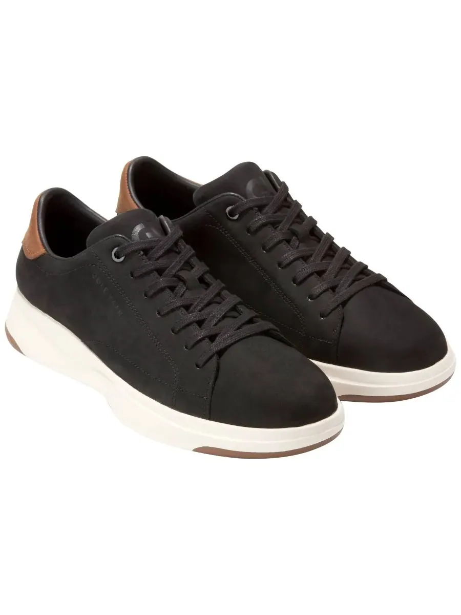 Мужские теннисные кроссовки GrandPro на шнуровке 2.0 Cole Haan — изображение 1 из 6, черный