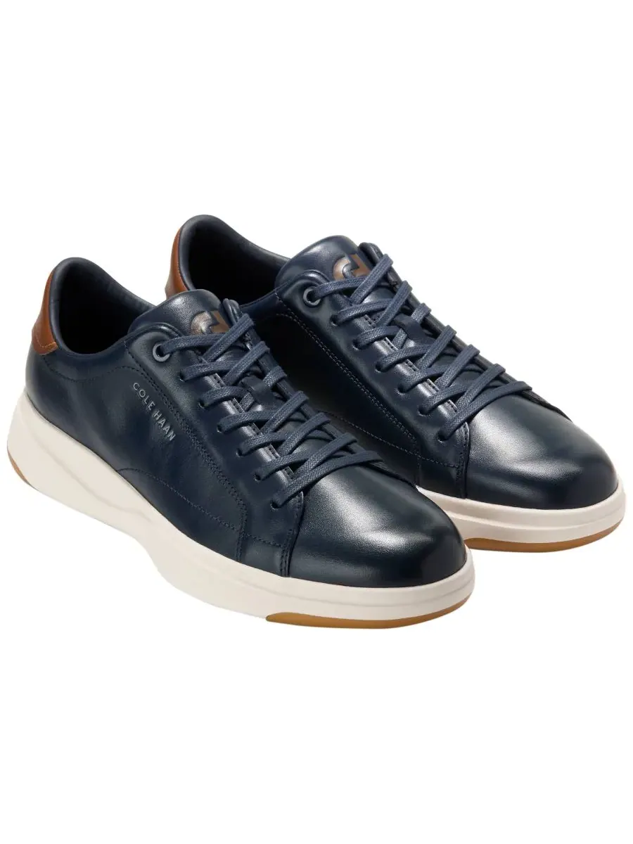 Мужские теннисные кроссовки GrandPro на шнуровке 2.0 Cole Haan — изображение 9 из 10, темно-синий